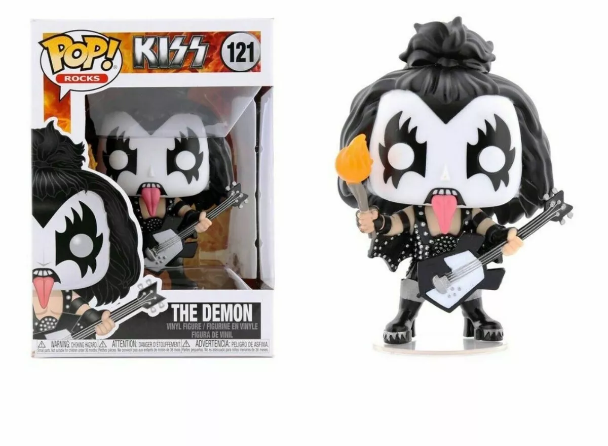 Funko Pop! Rocks: Kiss - The Demon Vinyl Figure #121 28505 NEW! FREE  SHIPPING