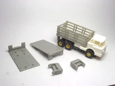 AUROTA JET & VIBE STAKE TRUCK GRAY BED W/WHEEL SUPPORT.  MOLDED PLASTIC