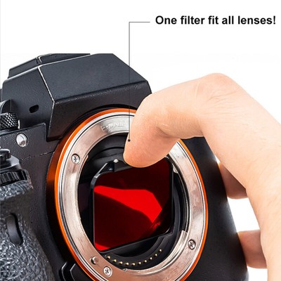 Kase Clip-Filter Orange Für Sony Alpha Kameras – Optischer Glasfilter Für Kreative Fotos