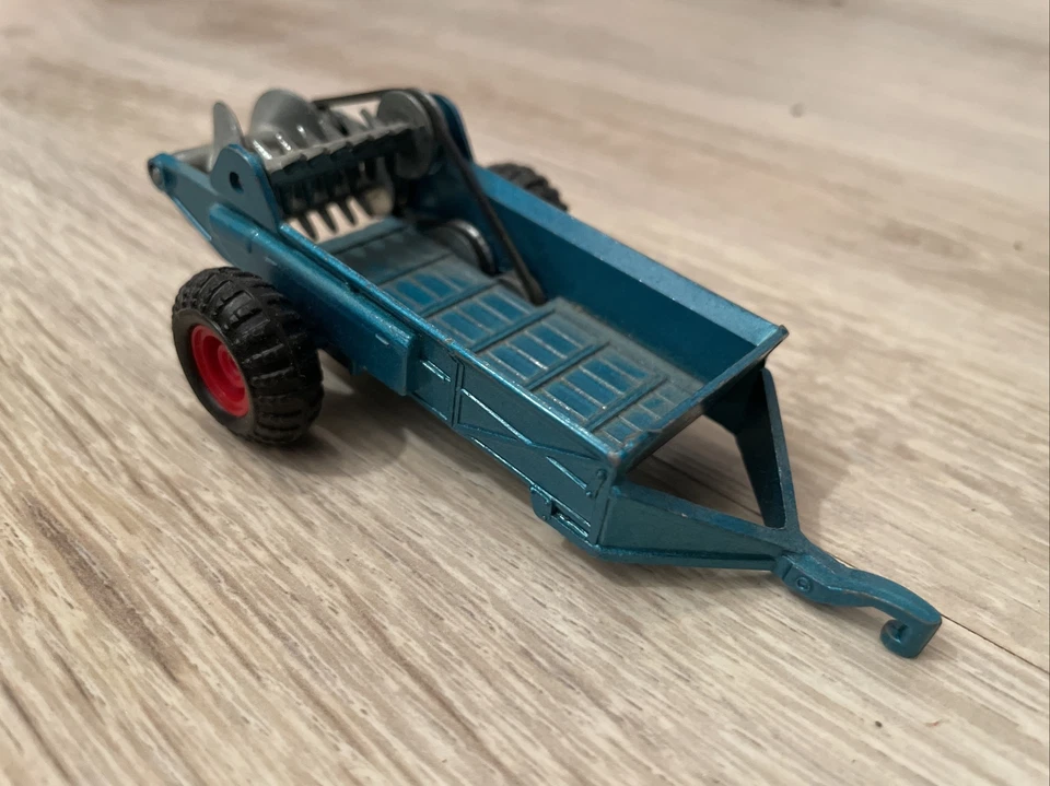 Rare remorque Vintage 1970' S - Remolque Repartidor de Abonos Joal Ref 204 bleu - Photo 2/4