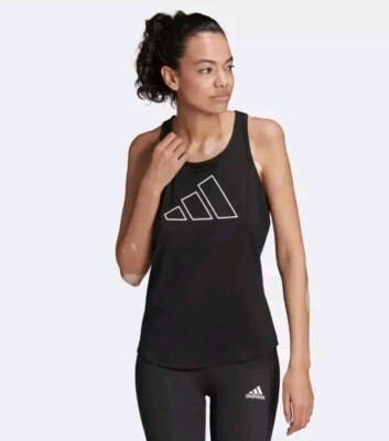Adidas Aero Ready Tank Top BOS Vest Gym Workout Casual Black