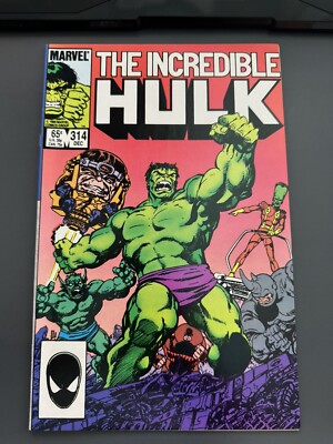 The Incredible Hulk #314 (Marvel Comics December 1985)