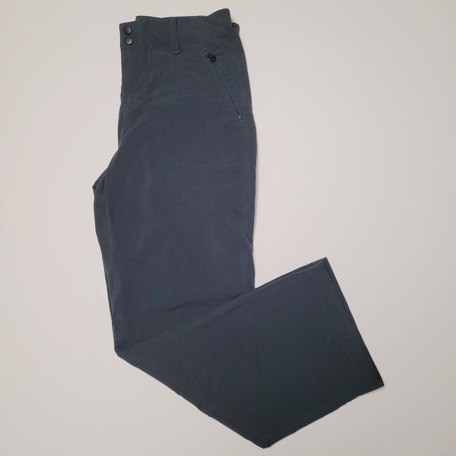 Merrell Women's Size 8 Altered 6 Black Straight Leg Stretch Waist Hiking Pants