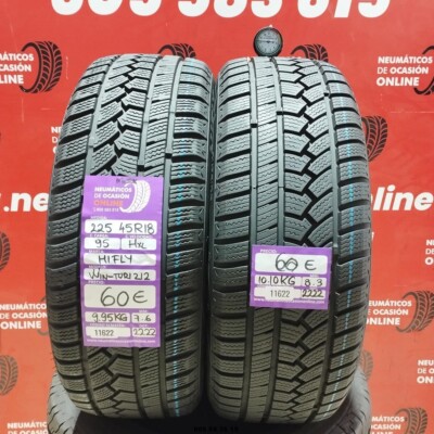 2x 225 45 R18 95H Winterreifen HIFLY WIN-TURI212 M+S 7.6/8.3mm