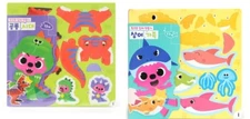 Pinkfong Three-dimensional Creation Making Play Toy Dinosaur Age Shark Family 