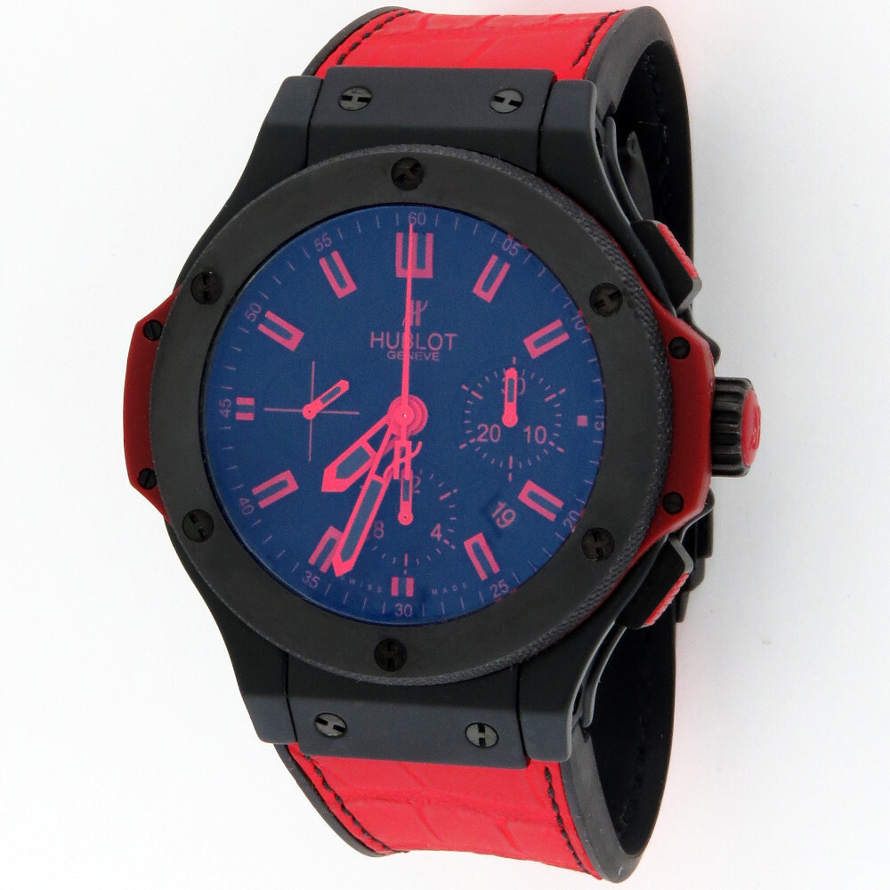 Hublot Big Bang All Black Red 44mm Ceramic / Ti 44mm Ltd Ed Mens