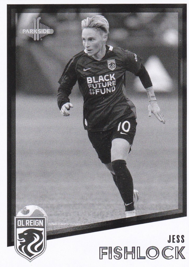 2023 Parkside NWSL Volume BLACK WHITE #24 Jess Fishlock OL