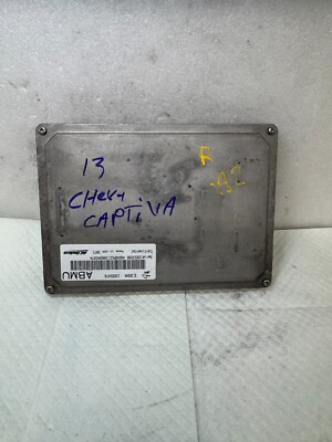 2013 CHEVY CAPTIVAEngine ECM Electronic Control Module 12655476 OEM (192 R)