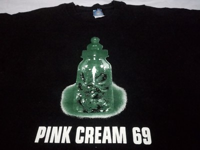 初期Pink Cream69ピンククリーム/1992日本ツアー/バンドTシャツ Vtg Pink Cream 69 Fandango Records T Shirt Glam Metal Grunge | eBay