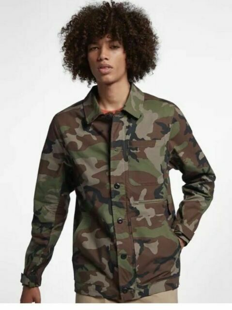 nike dri fit camo jacket