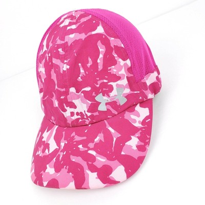 pink camo under armour hat