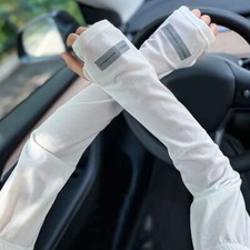 Ice Sleeves Outdoor UV Protection Sleeves Sunscreen Sleeves Elastic Sleeve