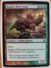 Boggart Ram-Gang LP FOIL Premium Deck Series: Fire & Lightning MTG FREE SHIPPING