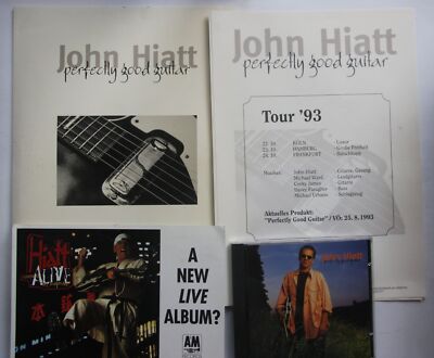 John Hiatt Perfectly Good Guitar Rare Presskit Inc. CD + Inserts