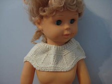 New babyGAP Girls One Size 10 inches Circumference White Knit Collar Scarf