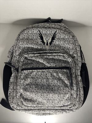 Yeti Maverick Logan Paul White Black Laptop Backpack Limited Edition 