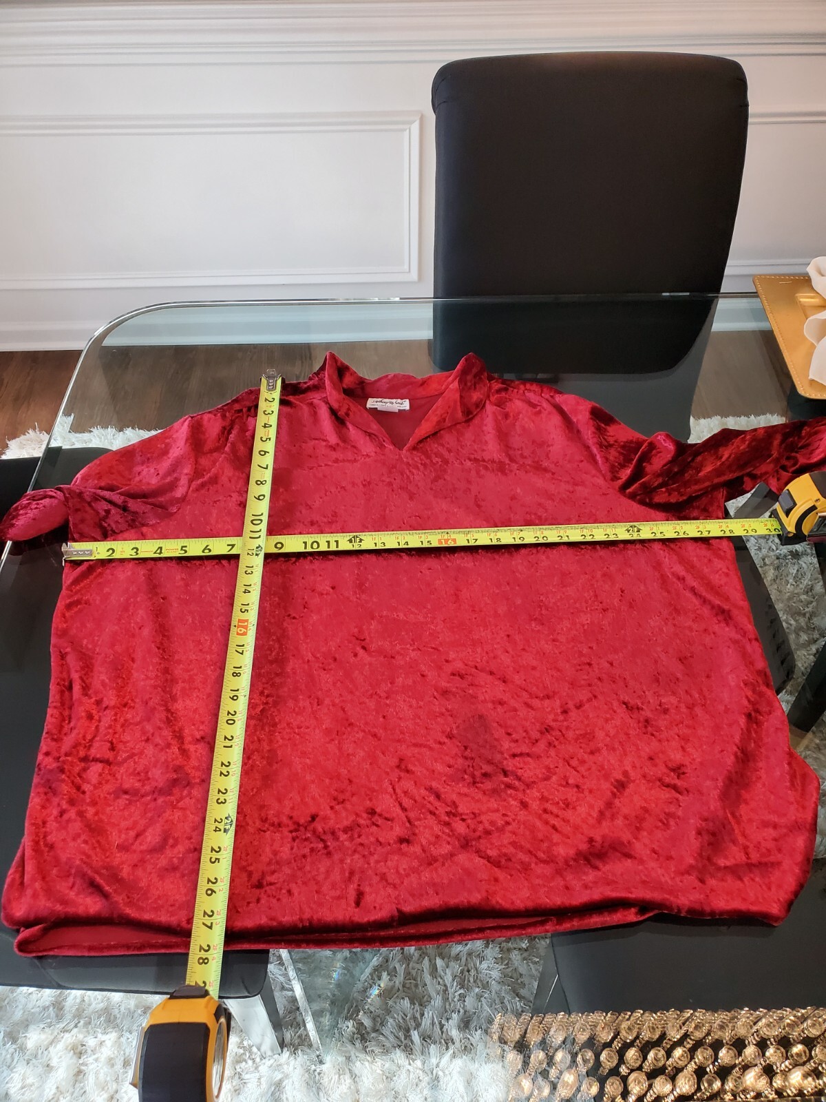 Vintage Anthony Richards Red Polyester Jacket & T… - image 9