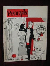 Vintage Pennpix University of Pennsylvania News Magazine December 1953