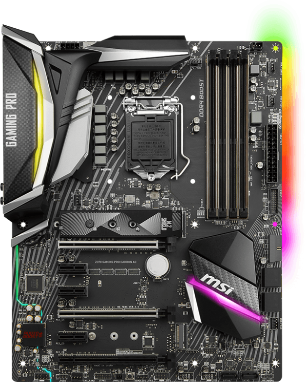 Intel Core I7 Msi Z370 Gaming Pro I7 8700k Mobo Refurbished: MSI