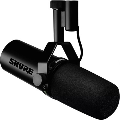 SHURE SM7DB Professional Podcasting Mic with Built-in Pre-Amp