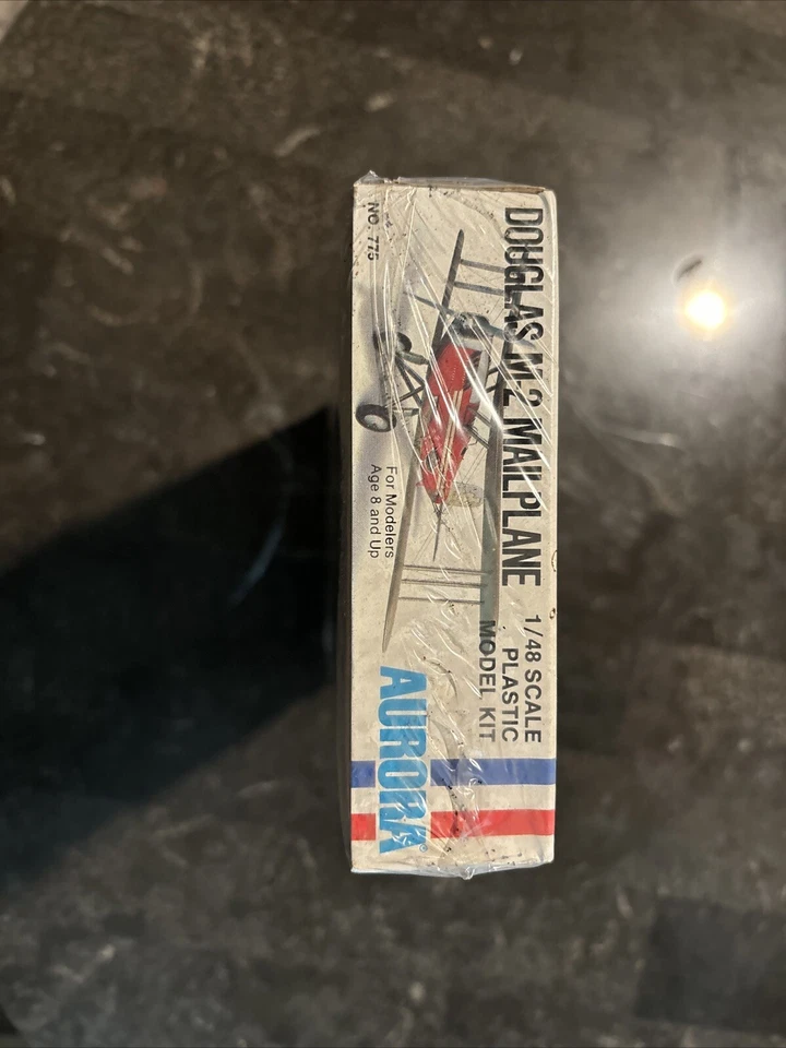 Aurora 1:48 Douglas M-2 Mailplane, Vintage Model Airplane Kit 775, NEW & SEALED - Image 3 of 4