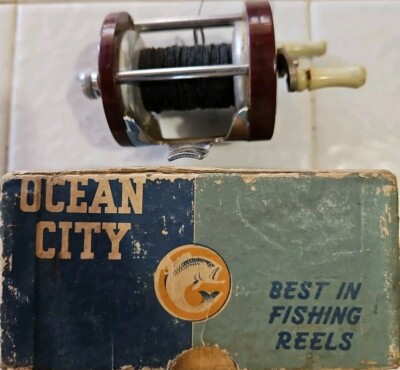 collector fishing reels Ocean City Antique Fishing Reel. No 88 With Box FREE SHIPPING