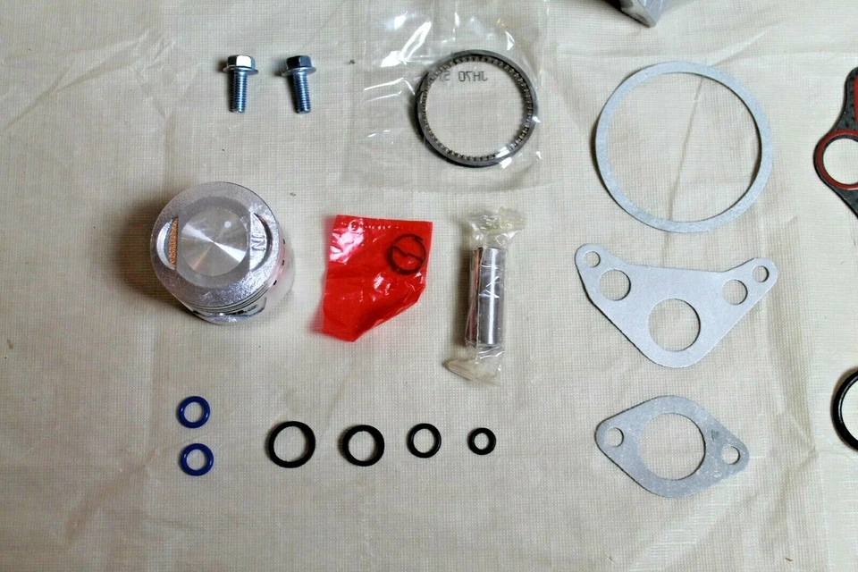 Honda ATC70 Top End Rebuild Kit Cylinder Head Piston Rings Gaskets 1978-1985 - Image 4 of 4