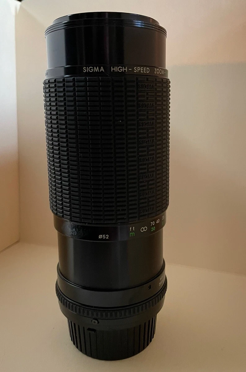Zoom Sigma 80-200mm Focal Camera Lenses for sale | eBay