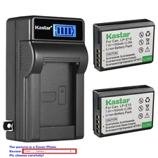 Kastar Battery LCD Wall Charger for Canon LP-E10 LCE10 Canon EOS Rebel T5 Camera