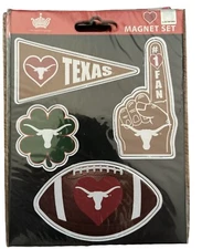 Aminco Magnet Set NCAA- Texas Longhorns 