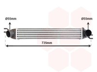 LadeluftküHler LuftgeküHlt Aluminium FüR Mini Mini Roadster R59 R56 R50 R53