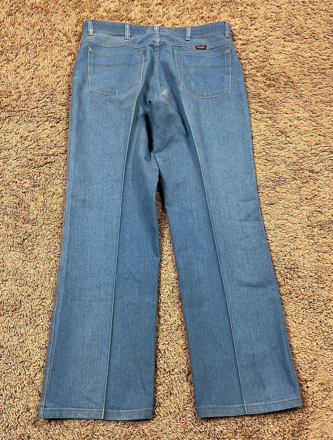 Wrangler Premium Stretch Flex Fit Blue Light Wash 85498LB Men 36x32 Denim Jeans