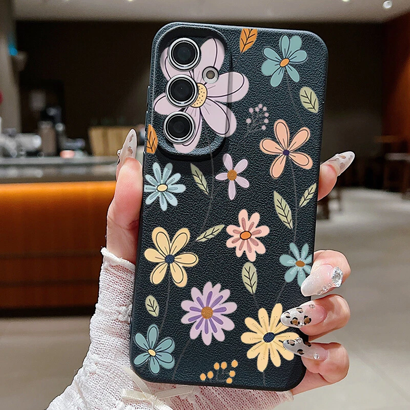 Shockproof Soft Flower Phone Case for Samsung A16 A56 A36 A55 A15 A25 A54