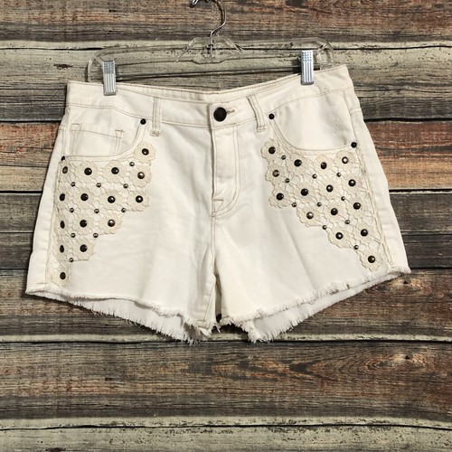 Floral Crochet Studded Freja Shorts | eBay