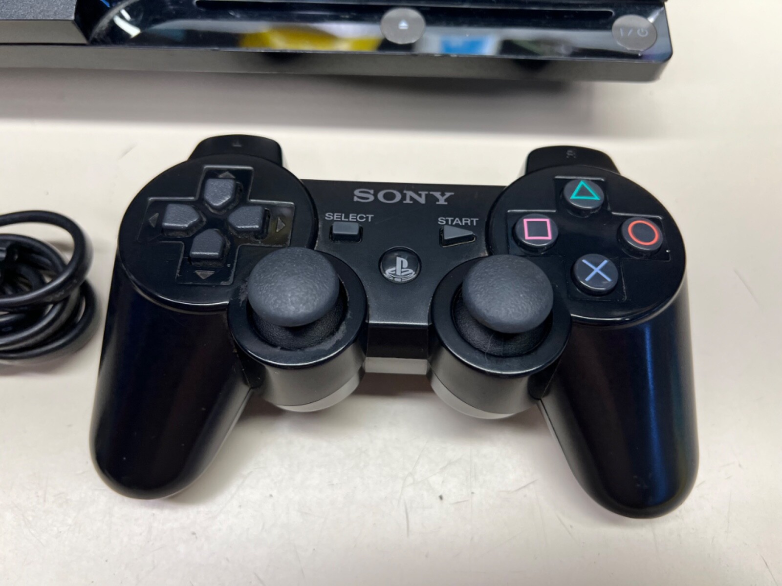 SONY PLAYSTATION 3 SLIM PS3 160GB CECH2501A W/ CONTROLLER & CABLES