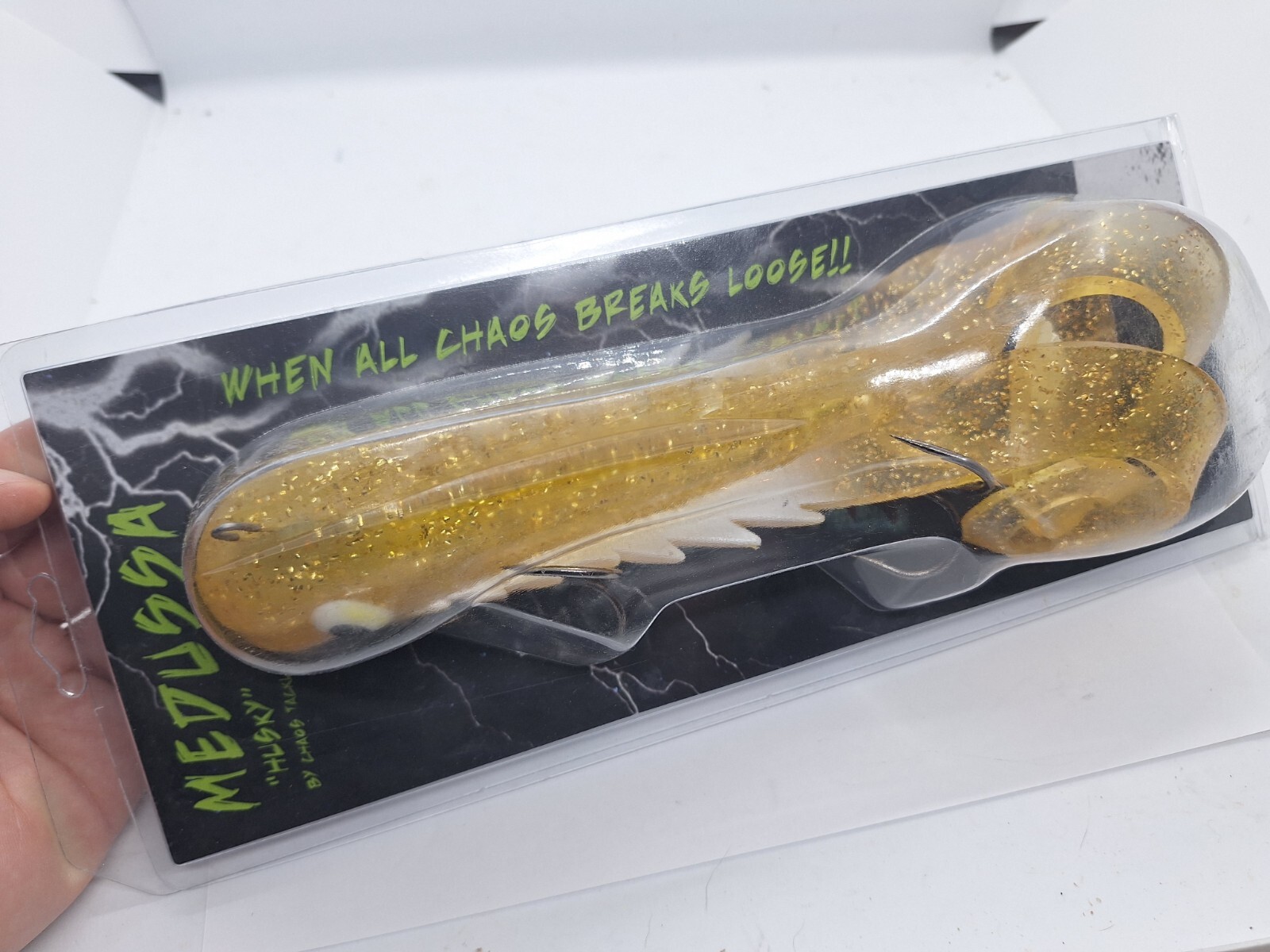 14.5" Chaos Tackle Husky Medussa Walleye Jerkbait Musky Lure - Image 2