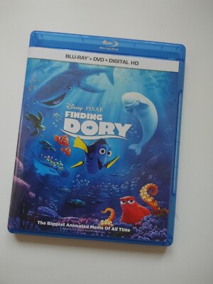 Pixar's Finding Dory [Blu-ray + DVD, No Digital, 3-Disc, 2016]