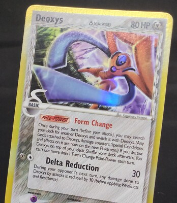 ポケモンカードゲーム Deoxys EX Holon Phantoms 4/110 Pokemon Deoxys Holo Rare - 4/110 Ex Holon Phantoms | eBay