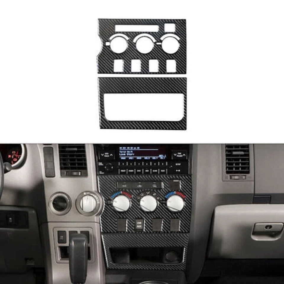 Комплекты отделки салона автомобиля из углеродного волокна для Toyota Tundra 2007-2013 29 шт. - Изображение 3 из 4