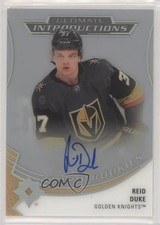 2020-21 Upper Deck Ultimate Collection Introductions Reid Duke #UI-37 Auto 0a4