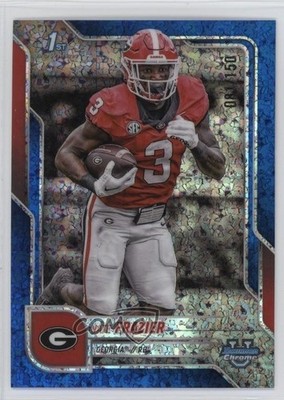 2025 Bowman U Chrome Blue Mini-Diamond Refractor 81/150 Nate Frazier #80 4g8