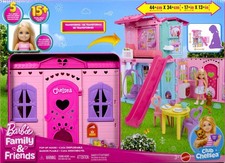Barbie Club Chelsea  Pop-Up House Playset with Accessories, Pretend Play for Kid
