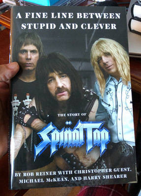 ''Fine Line Between Stupid & Clever - Spinal Tap'' Rob Reiner Signed HC 1st 2025