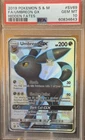 2019 Pokemon Sun & Moon Hidden Fates #SV69 FA Umbreon Gx PSA 10 GEM MINT