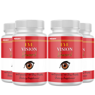Eye Vision- Eye Health Dietary Supplement- Vision Support with Lutein- 4 Bottles