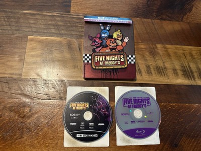 Five Nights At Freddy s (4K Ultra HD/Blu ray, US Release, Steelbook, No Digital)