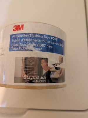 3M 8067 4'' x 75' All Weather Flashing Tape - Tan