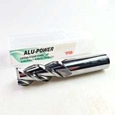 YG 3/4" x 3/4 x 1-5/8 x 4 SQ Solid Carbide End Mill 3 Flute 28598 ALU-POWER