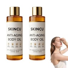 Skincu Anti-Aging Body Oil, 100 Plant-Based Formula 100ml  Pack of 2 