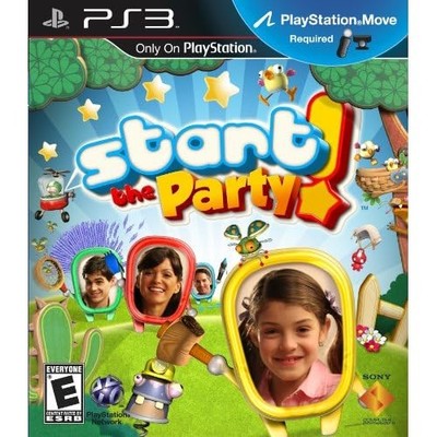Start The Party Motion Control For PlayStation 3 PS3 Game Only 4E